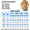 thumbnail image 2 of Abcomgle Hawaii Shirts for Boys Button Down Short Sleeve Funny Hawaiian Shirt Summer Palm Tree Print Holiday Spring Shirts for Boys,Dark Blue,9-10Years, 2 of 5