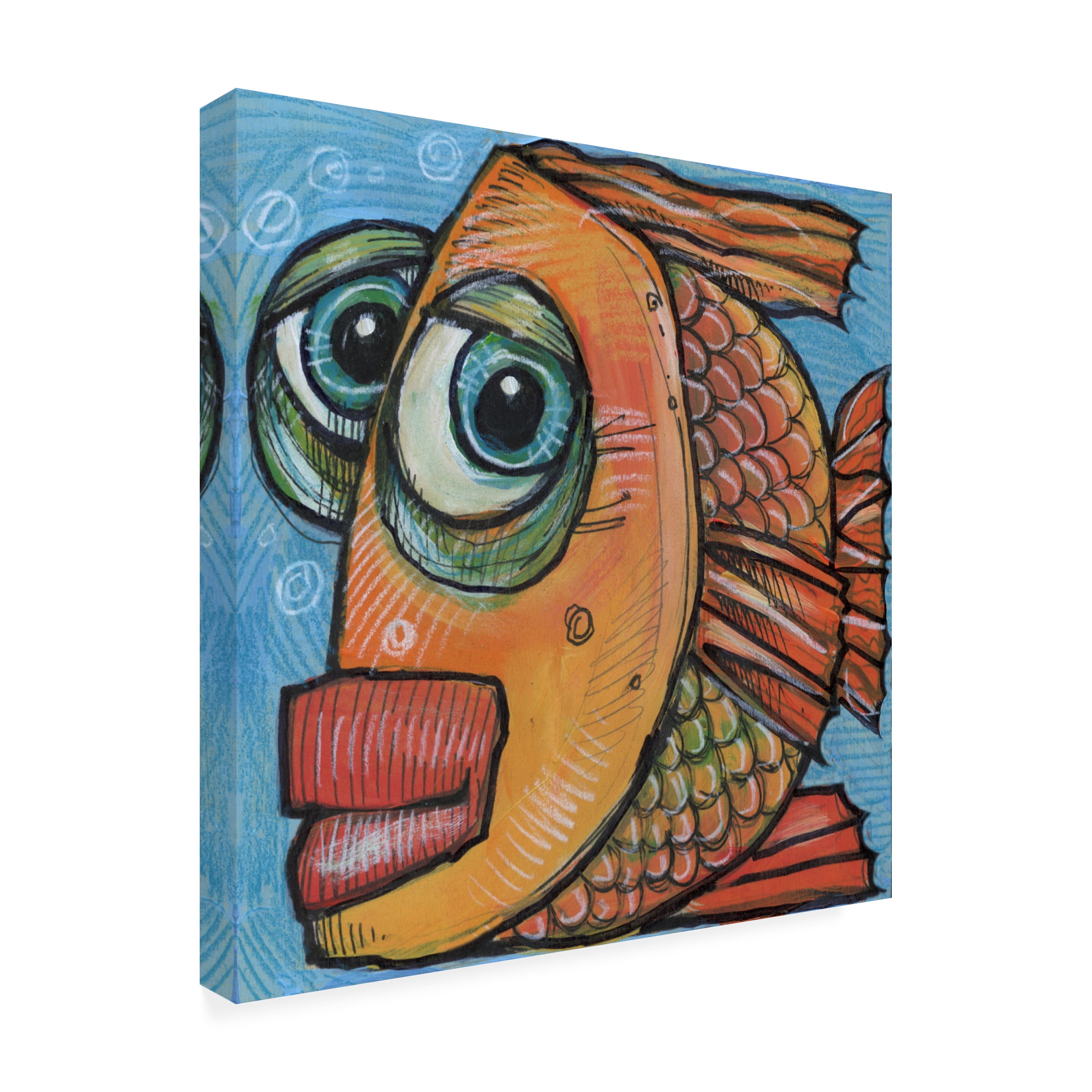 Tim Nyberg 'Fish 6 2019' Canvas Art