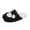 Black, variant on Women Cartoon Sheep Face Fluffy Closed Back Mule House Slippers, Thick Plush Fabric, Moderate Cushioned Footbed, Flexible Anti Slip Outsole, Cute Minimalist Silhouette for Fall Winter,Pink 5.5