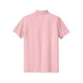 thumbnail image 6 of Mafoose Womens Heavyweight Cotton Pique Polo Shirt Light Pink XS, 6 of 6