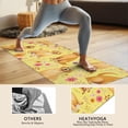 thumbnail image 4 of Golden Retrievers and Pioneer Flower Hot Yoga Mat Towel Non Slip for Hot Yoga - Quick-Drying Yoga Mat Cover with 4 Corner Pockets with Travel Bag - Hot Yoga Towel Non Slip 70"x26", 4 of 6