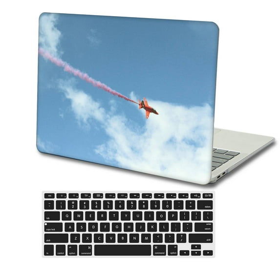 KSK KAISHEK Plastic Hard Shell Case Cover Compatible 2021/2022/2023 Rel. MacBook Pro 14 inchs XDR Display Touch ID + Black Keyboard Cover Model: A2779 A2442 Colorful B 0391