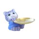 thumbnail image 5 of Bandeja para gatos con forma de cuenco para llaves para la entrada, decoración del hogar, arte, manualidades, regalo, escultura multiusos Estilo a, 5 of 9
