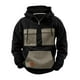 thumbnail image 1 of pstuiky camisas de manga larga para hombre, Sudadera con capucha y cremallera para hombre, estilo patchwork, para entrenamiento, deportes al aire libre, con múltiples bolsillos, chaquetas de invierno, 1 of 4