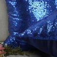 thumbnail image 4 of Fundas de almohada decorativas YOUR SMILE, paquete de 2, color azul real, 45 x 45 cm, 4 of 5