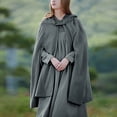 thumbnail image 5 of Lindreshi Trench Coat for Women 2023 Women Trench Coat Open Front Cardigan Jacket Coat Shawl Cape Cloak Mantle Plus, 5 of 9