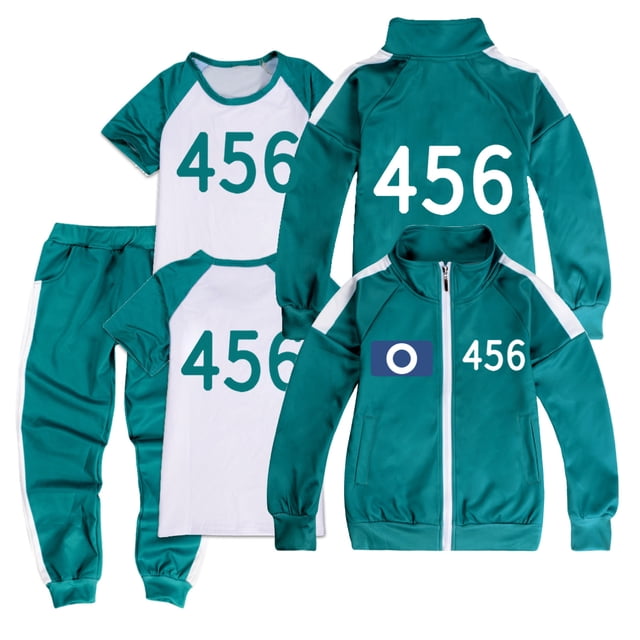 Squidward 8 Jeu de Survie Jeu de Rôle costume Survêtement pour Enfants Veste Pantalon