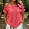 thumbnail image 2 of Posijego Mesh Tops for Women Short Sleeve See Through Shirts Summer Casual Lightweight Beach Vacation Swim Cover-up T-Shirts, 2 of 6