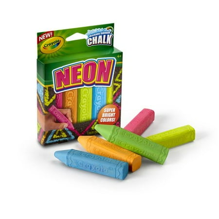 Download Crayola Neon Sidewalk Chalk - Walmart.com