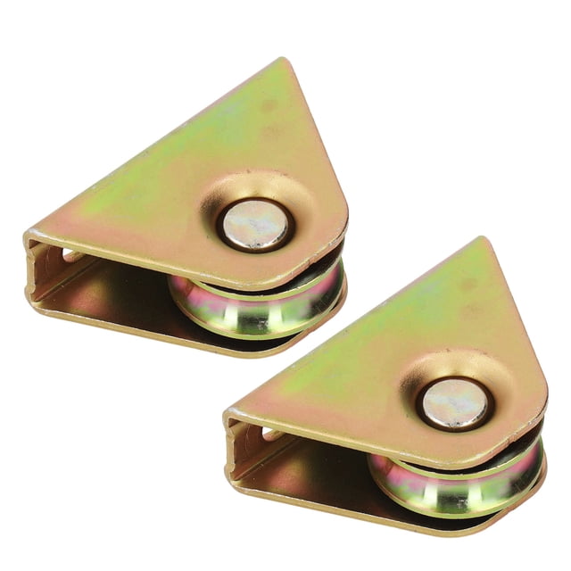 Polea De Techo, Polea De Cuerda Anticorrosiva, Capacidad De Carga De 550 Libras, Prevención De Oxidación, 2 Piezas De 48 Mm Para Puerta Eléctrica