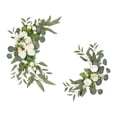 thumbnail image 1 of Faux Wedding Arch Flower Set Welcome Pendant Background Ceremony Birthday Floral Decoration, 1 of 12