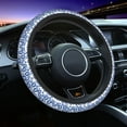 thumbnail image 1 of Evil Eye Protection Steering Wheel Covers Universal Charm Amulet Hamsa Steering Wheel Protector Fit for Sedan Car Accessorie, 1 of 4