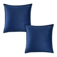 thumbnail image 3 of Better Homes & Gardens Velvet Pillow With Flange Decorative Throw Pillow Cover, 2 Pack (Pillow Insert Not Included), 3 of 8