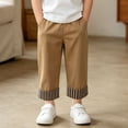 thumbnail image 2 of TinyBloomm Toddler Boys Girls Striped Sport Trousers Kids Casual Pants, Size 12-18 Months, 2 of 5