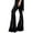 Black, variant on Mifelio Wide Leg Pants Woman, Women Sequins Wide Leg Pants Fashion Shiny Hight Waist Flared Trousers Disco Dance Long Pants Party Streetwear Pantalones Para Mujer Black L