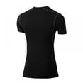thumbnail image 3 of Monfince Women Wicking Breathable Short Sleeve T shirt Quick Dry Loose Yoga Tops Activewear Comfort T-shirt for Running Workout S-2XL, 3 of 6