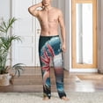 thumbnail image 6 of Fotbe Bubbles Axolotl Fantasy Men's Pajama Pants,Sleepwear Pants,Pj Bottoms Drawstring And Pockets-X-Large, 6 of 7