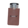 thumbnail image 1 of de de de para Hombre para Cabello / Barba / + Funda de material cuero - color marrón Yinane Peine de barba de madera, 1 of 5