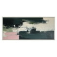 thumbnail image 3 of Kate and Laurel Sylvie Emerald Blush Framed Canvas Wall Art by Amy Lighthall, 18x40 White, Colorful Modern Abstract Art for Wall, 3 of 7