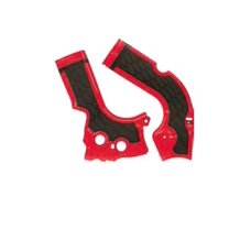 Acerbis X-Grip Red/Black Frame Protectors (2801941018)