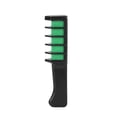 thumbnail image 2 of Hair Color Comb, Temporary Hair Chalk Comb Easy Use Bright Color Lightweight Hair Colour Disposable  for Cosplay Party for Hair Dye Blue,Dark Fluorescent Green,Yellow,White, 2 of 7