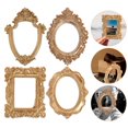 thumbnail image 3 of HLONK 4 Pcs Cadres Photo Accessoires Cadres Photo Décoratifs en Résine Cadres Photo Rétro, 3 of 7
