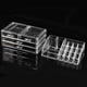 thumbnail image 4 of Clear Makeup Cosmetics Organizer Jewelry Storage Box Multi Layer Case with Drawers, 4 of 4