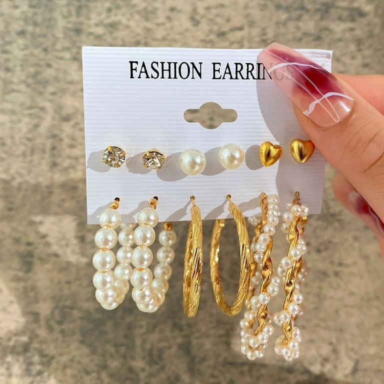Hoop Earrings Chain Earring Dangle Earrings For Women Trendy