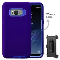 Galaxy S8 + Case, [Full body] [Heavy Duty Protection] Shock Reduction / Bumper Case WITHOUT Screen Protector for Samsung Galaxy S8 Plus 2017 Release