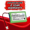 thumbnail image 2 of 7.4V Battery for Dogtra Transmitter BP74T-18 Month Warranty, 2 of 4