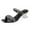 Black, variant on Anuirheih Slip on Sandals Women,Women's Flat Shoes Ladies Beach Sandals Summer Non-Slip Causal Slippers(Black)