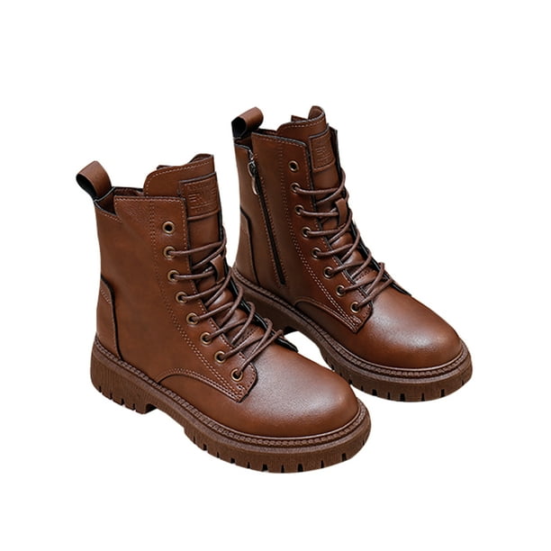 Hopeful Situation Blueprint Gomelly Womens Work Casual Lace Up Short Booties Outdoor Waterproof Fashion Combat Boot Round Toe Ankle Boots Brown 7.5 - Walmart.com Hopeful Situation Blueprint Gomelly Womens Work Casual Lace Up Short Booties Outdoor Waterproof Fashion Combat Boot Round Toe Ankle Boots Brown 7.5 - Walmart.com