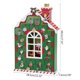 thumbnail image 1 of Calendario de Adviento de madera para casa del árbol, Cuenta atrás, decoración de fiesta de Navidad, 24 cajones con adorno de luz LED, 1 of 4