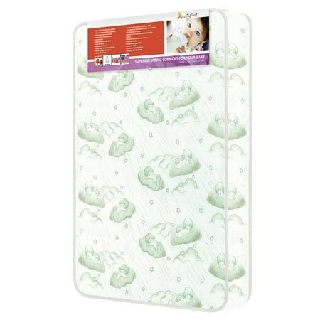 Dream On Me EvenFlo Baby Suite Selection 300 3" inner spring mattress with Square Corner