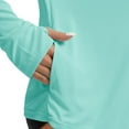 thumbnail image 7 of Women's UPF 50+ Sun Protection Open Front Sun Shirts Casual Summer Long Sleeve Outdoor Hiking Cardigan with Pockets, 7 of 7