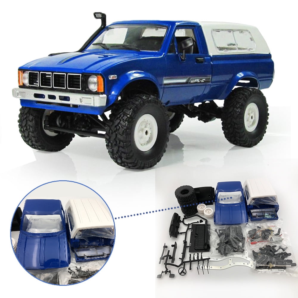 DIY Self-Assembly RC Climbing Simulation Truck Car Vehicle 4WD for WPL C24K 1:16
