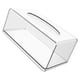 thumbnail image 4 of Soporte para caja de pañuelos de acrílico transparente, rectangular, con tapa para dispensador de pañuelos, organizador de toallas de papel transparente para baño, cocina y oficina, 4 of 7
