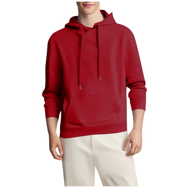 pstuiky hombres de manga larga, Sudadera deportiva con capucha y bolsillos multicolores de polar liso de manga larga para hombre camisetas de hombre xxl