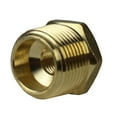 thumbnail image 2 of Couplings Company 110JC Brass 1/4 in FNPT x 3/4 in MNPT Hex Bushing Pipe Fitting Reducer, 2 of 7