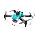 thumbnail image 3 of Foldable Drone With Camera HD 1080P Camera FPV Drone For Beginners Gesture Control, Obstacle Avoidance，Headless Mode , WiFi RC Quadcopter,Cool LightTeissuly Clearance (Green, Free Size) Teissuly WER202308291244, 3 of 5