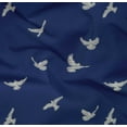 thumbnail image 4 of oneOone Organic Cotton Poplin Twill Fabric Bird Ikat Fabric Prints By Yard 42 Inch Wide, 4 of 4