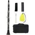 thumbnail image 1 of Clarinette Professionnelle Bb, instrument de Musique en Bakélite Nickelé, 1 of 1