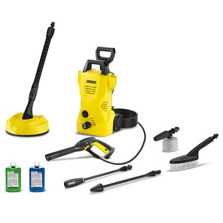 Karcher K2 CHK 1600 PSI Pressure Washer w/ Car & Home Kit for Large Areas