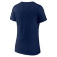 thumbnail image 3 of Women's Navy Milwaukee Brewers Stellar V-Neck T-Shirt, 3 of 3