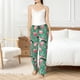 thumbnail image 4 of Balery Tropical Flamingo Pantalones de pijama para mujer, pijamas ultraligeros, pantalones de estar por casa-XX-Large, 4 of 6