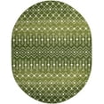 thumbnail image 7 of Rugs.com Moroccan Trellis Collection Rug – 5' x 8' Oval Green Medium Rug Perfect For Living Rooms, Large Dining Rooms, Open Floorplans, 7 of 7