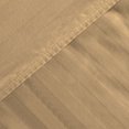 thumbnail image 7 of 5 Piece Striped Diamond Pattern Comforter Set Super Soft 800 Thread Counts, All Season, 100% Egyptian Cotton, Super King Size Taupe Color, 7 of 7