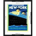 thumbnail image 5 of Art.com Streamliner NY Art Print by Brian James, Black Frame Wall Art, 17" x 21", 5 of 5