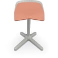 thumbnail image 5 of MooreCo Elate Perch 33.8" Adjustable Polyurethane Stool with Steel Base in Amber, 5 of 11