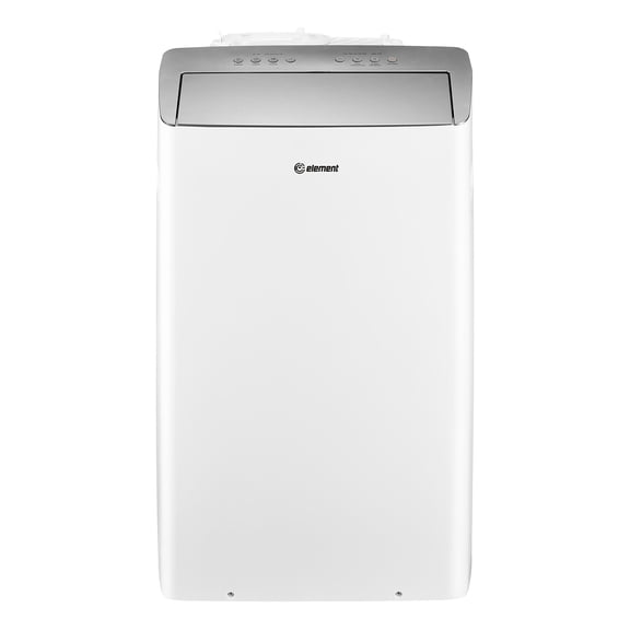 Element 12,000 BTU Dual-Hose Portable Air Conditioner with Heater, Inverter, White